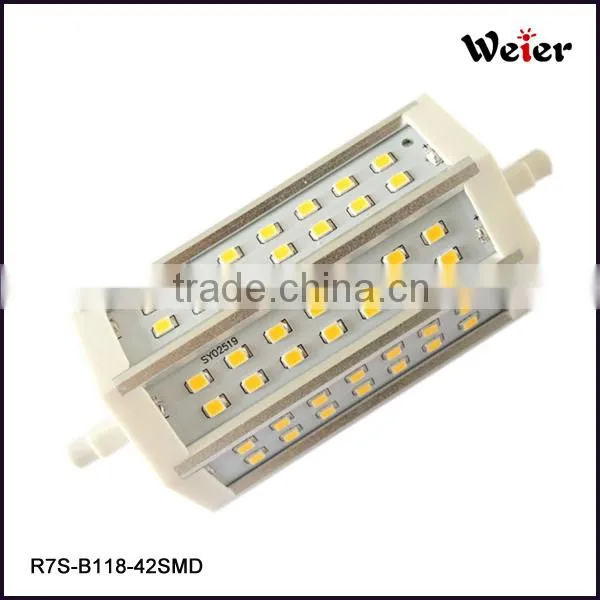 Zhejiang factory price and high quality CRI>80 85-265v ac 5-15W snd led r7s led lamp for court yard