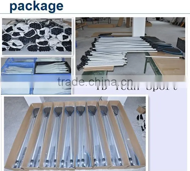 Plastic Blade Aluminum Shaft Sup Paddle Surboard