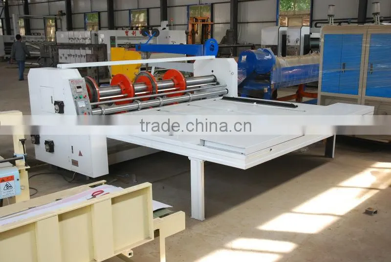 four-knives slotter machine,corrugated carton box machine