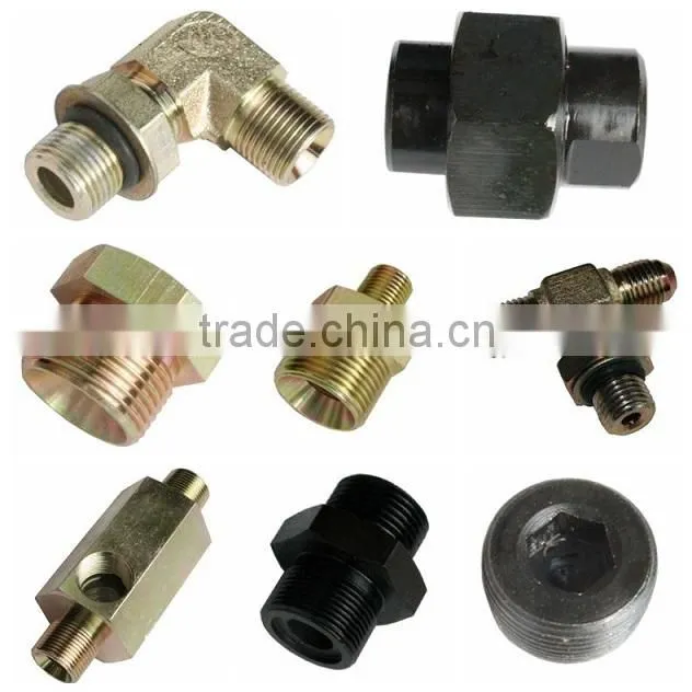 carbon steel male BSP hydraulic plugs fitting hydraulic plug