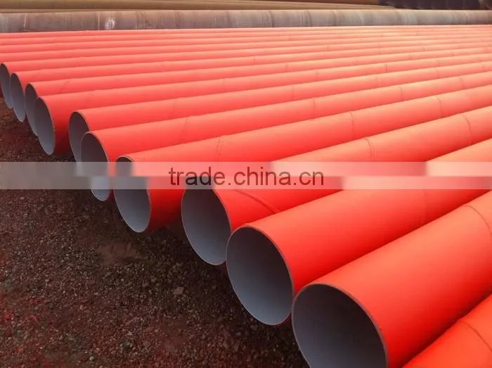 large diameter PE coated sewage pipe