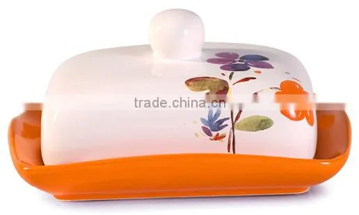 Italy romantic ceramic oval big plate