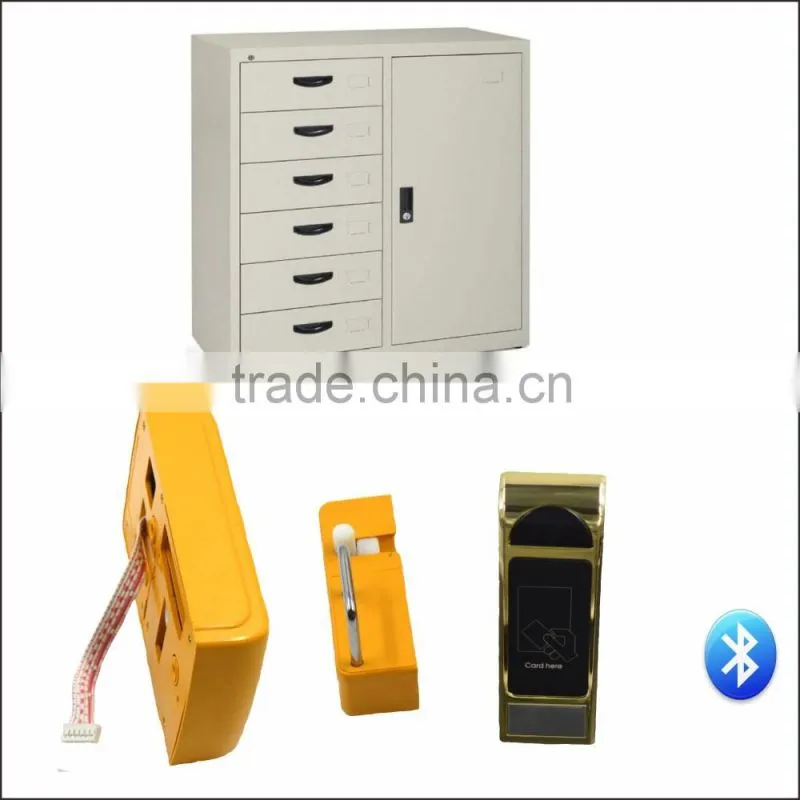 Good Price MLB Branded Double Door Wooden Cabinet Lock Remote