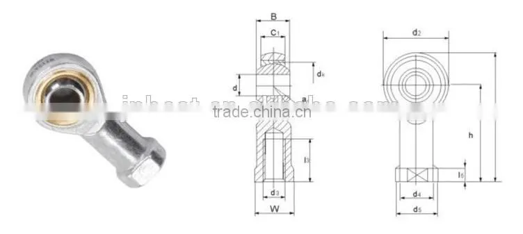 Good Qulity Rod End Bearing SA5E