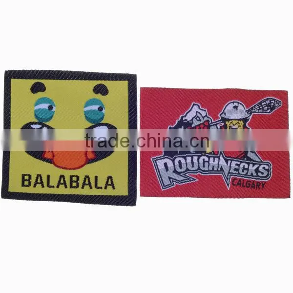 High density woven clothing label manufacturer