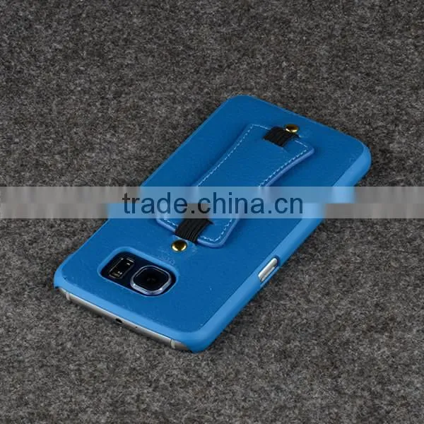 C&T Premium Leather Hand Grip Strap Cover for Samsung Galaxy S7
