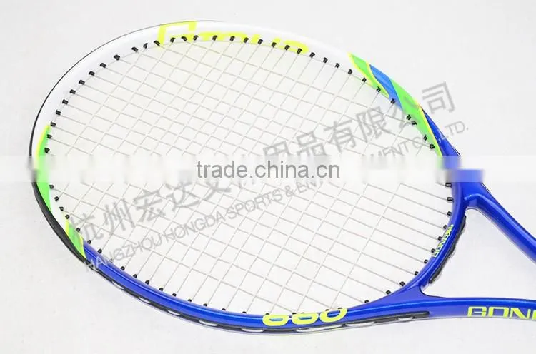 GTour 660 good design aluminium &carbon tennis racket professional player/tennis training equipment/racquet