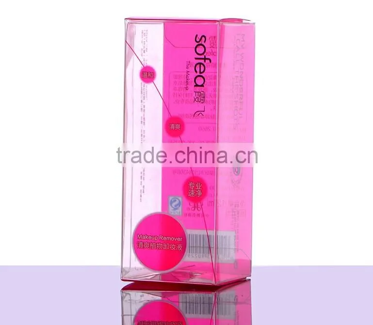 small clear plastic packaging boxes for cosmetic