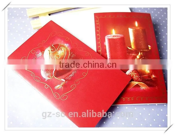 Nice custom handmade chrismas greeting cards