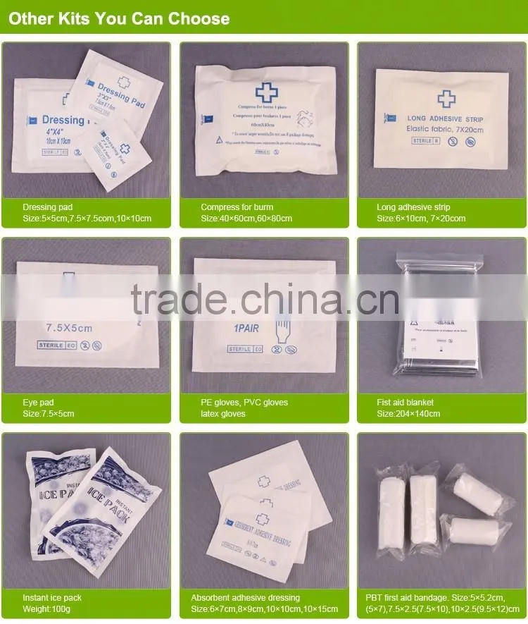 Easy Lid Kit Portable PP First Aid Kit