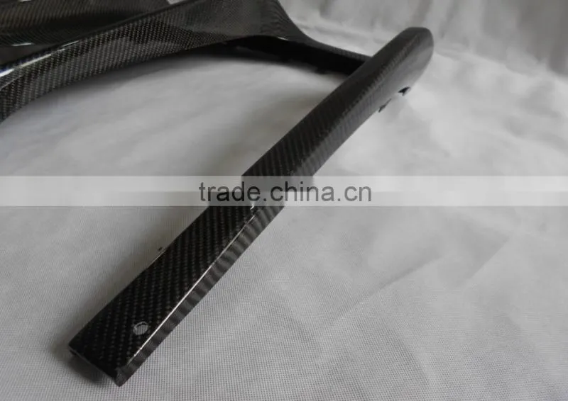 high quality Carbon fiber rear lip spoiler and diffuser spoiler for Benz E-Class W207 amg style
