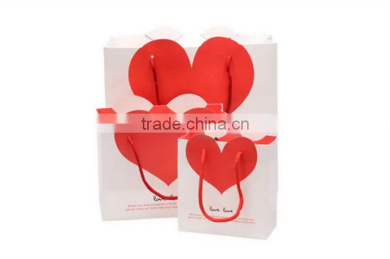 Low price most popular stamped paper bag