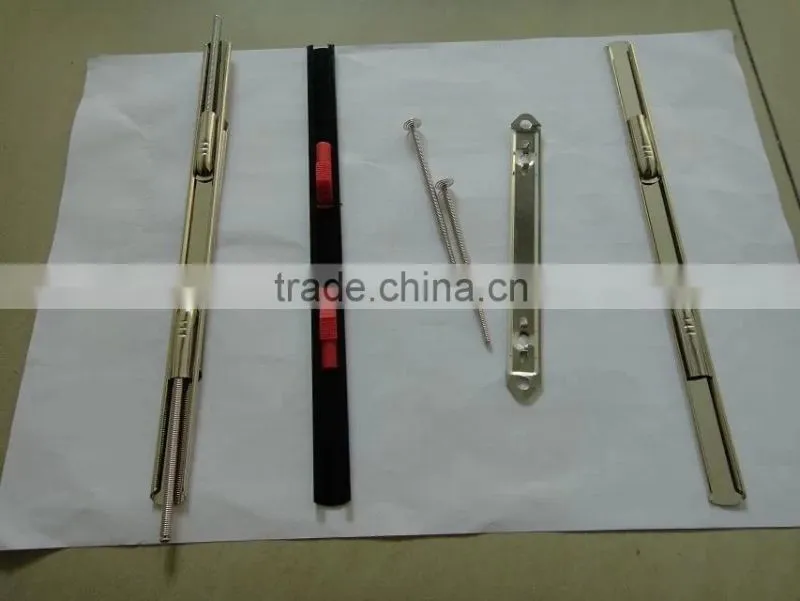 Red color plastic spring clip&plastic file folder