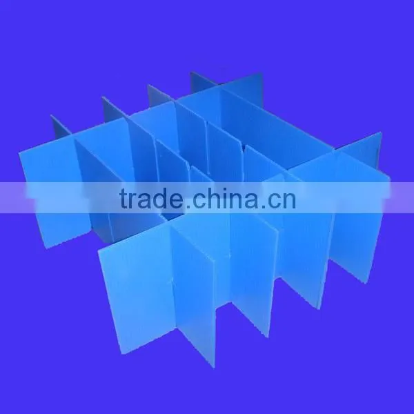PP corrugated plastic bottle divider