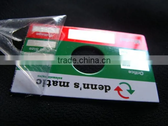 High quality custom metal data plate