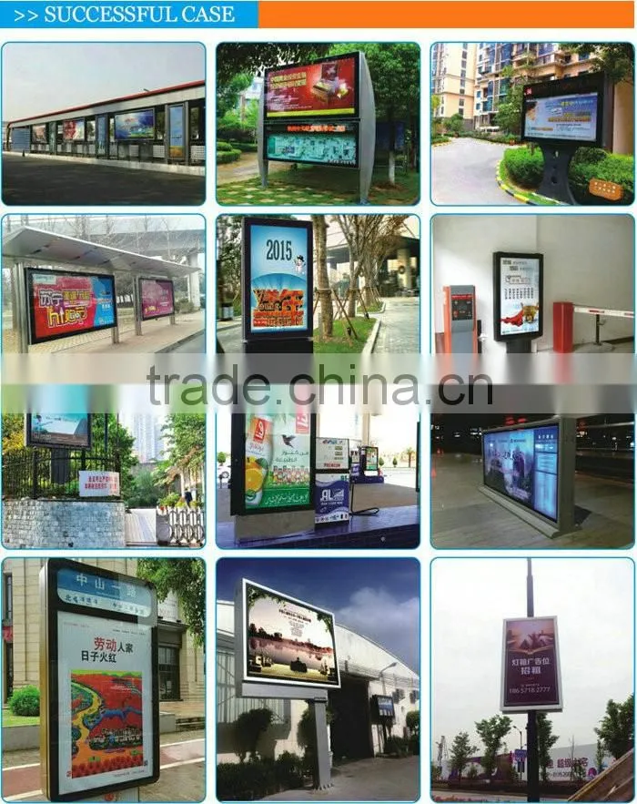 Different Size Aluminum Snap Frame Led Light Boxes