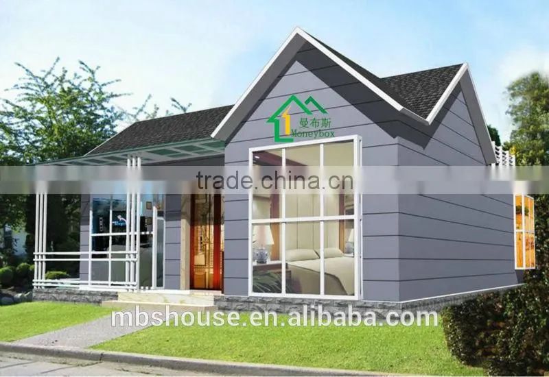 2015 Newest Modern style prefabricated house,light steel villa for the appartement