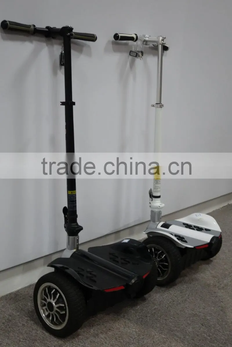2 wheel self balance electric powered foldable scooter