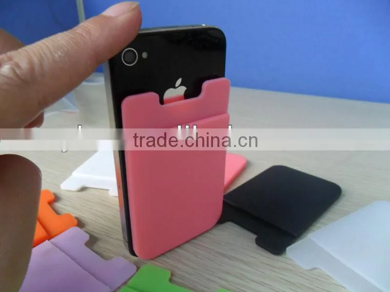 Silicone phone sticker