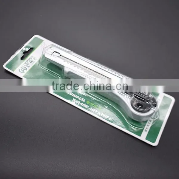 18mm SK5 Blade Rubber Covered Utility Knife with One pc Blade