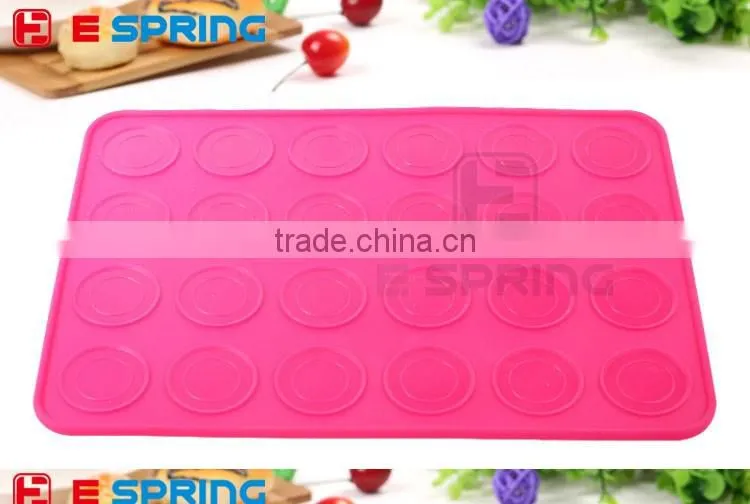 Large Double Sided Macaron Macaroon Dessert DIY Mold Sheet Silicone Baking Mat
