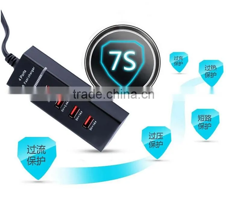 4 USB Port Wall Charger, 4 USB Port Wall Charger With US/EU Plug, China Manufacturer
