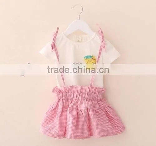 Cotton Shirt Dress Two Piece Dress Sets Summer Hot Two Piece Dress Sets
