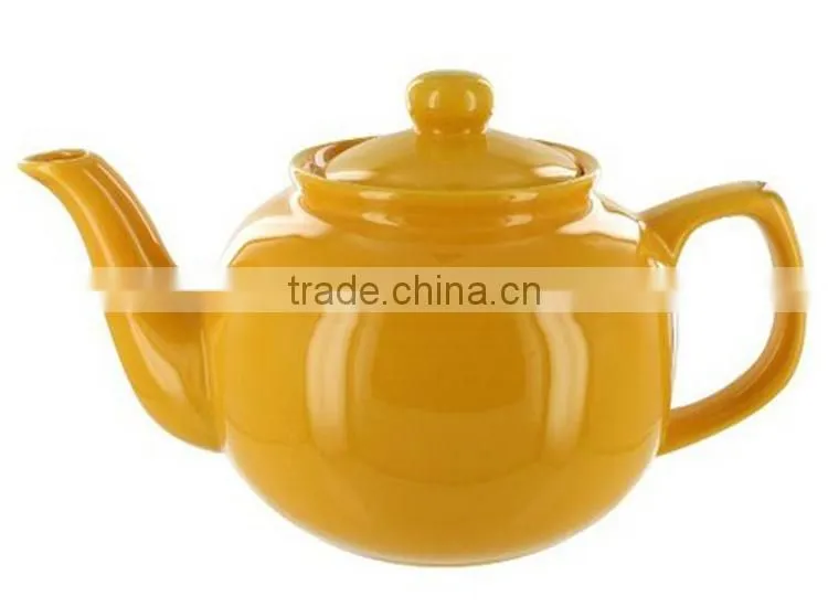 English style colorful 6 Cup Teapot
