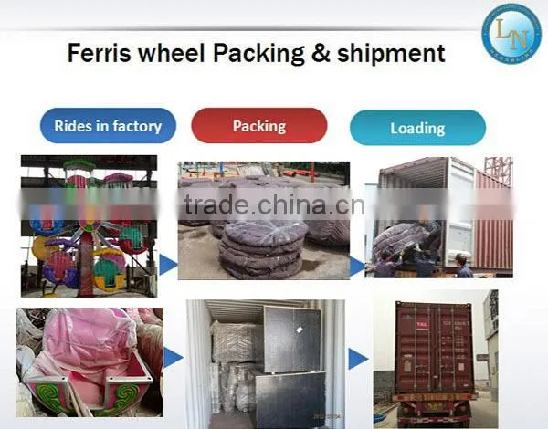 Backyard children games amusement kids mini ferris wheel