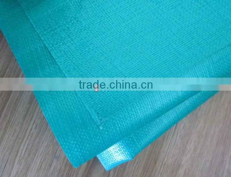 Sewing edges style all weather resistant light duty fabric PE tarpaulin sheetting
