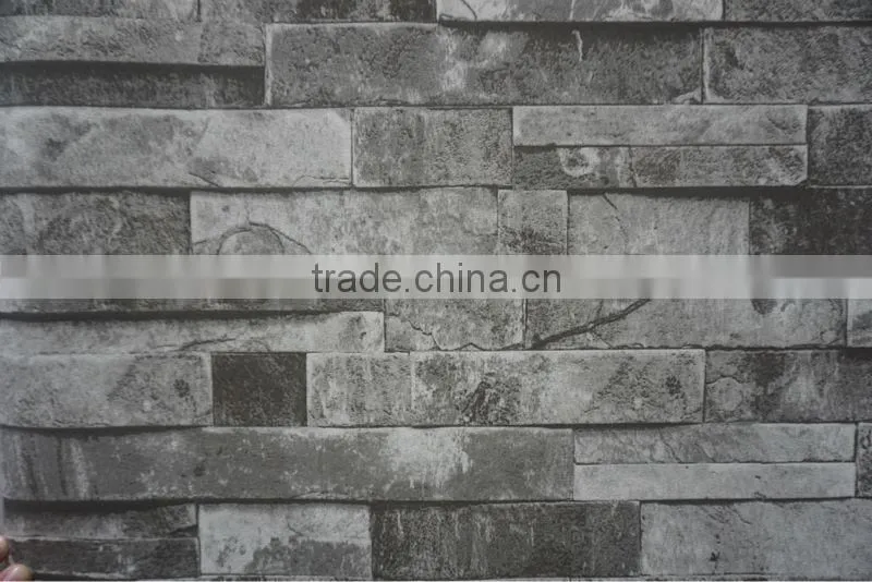 3d stone wallpaper for home decoration