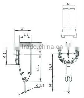 Micron Dial Test Indicators, indicator, indicators,
