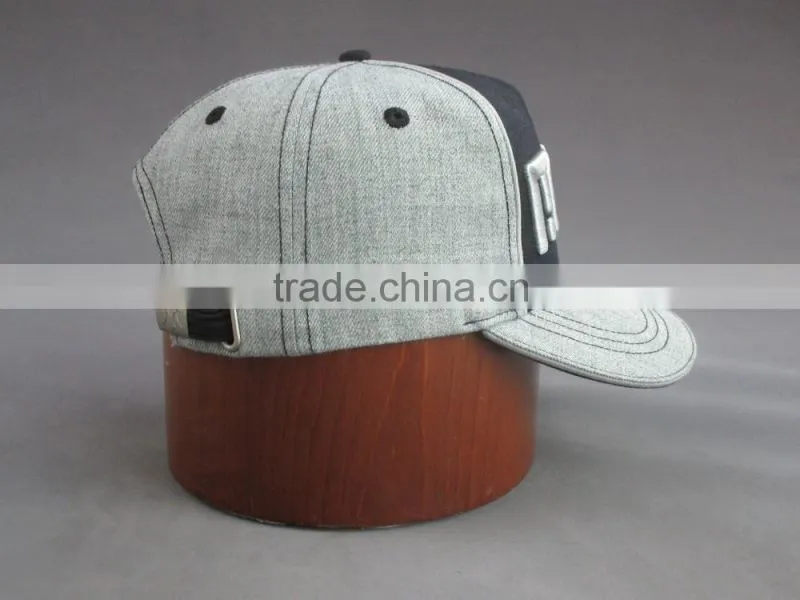 5 panel baseball cap with 3D embroidery