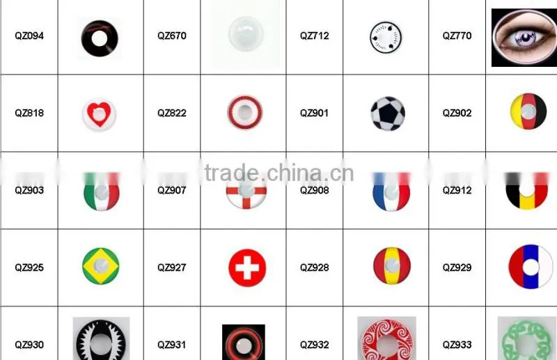 Glamour light blue eyes color contact lens/appealing and special design palno color contact lens/cheap original contact lens