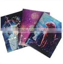 colorful or transparent pvc book cover and cheapest pvc book cover