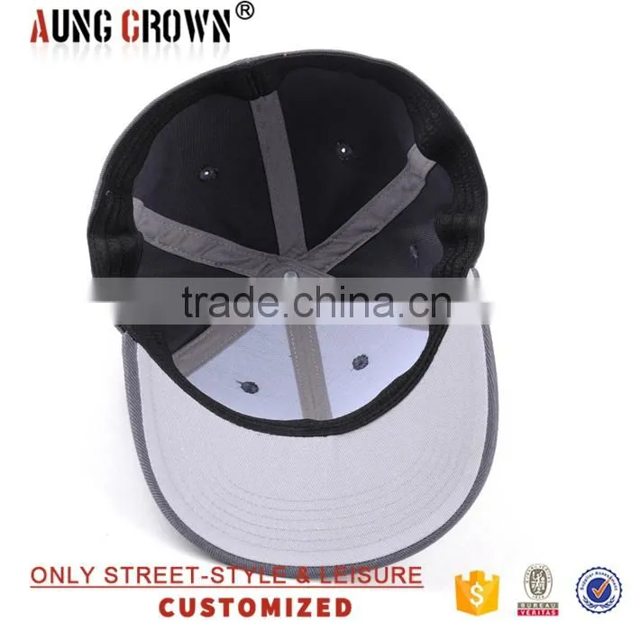6 panel embroidery baseball cap custom logo