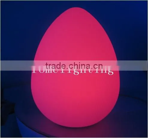 Rotomolding glow lamp act the role ofing wedding home decoration bar egg lights