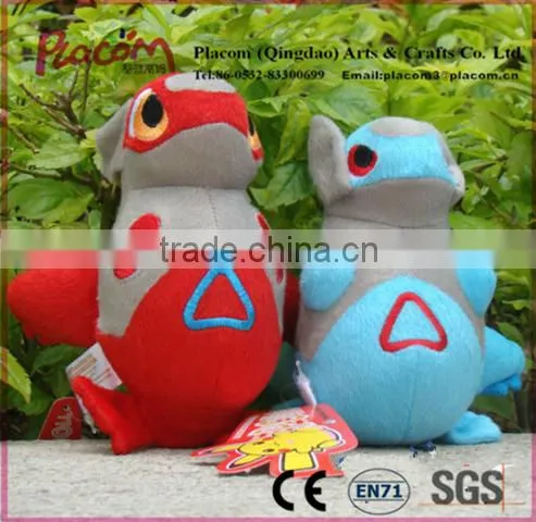 High-quality Official Cheap Cute 2PCS Pokemon Plush Toy Latios & Latias Collectible Stuffed Animal Doll for Wholesale