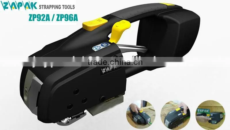 Handheld strapping machine