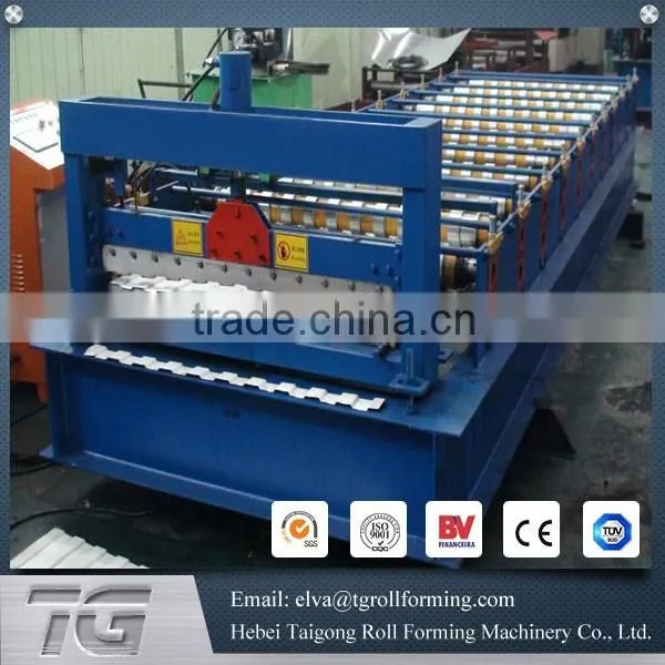 Sheet metal machinery rolling shutter door forming machine