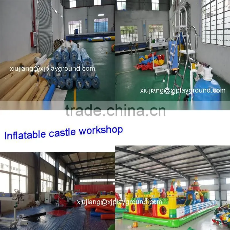 free jumping soft play park kids inflatable air castle for outdoor