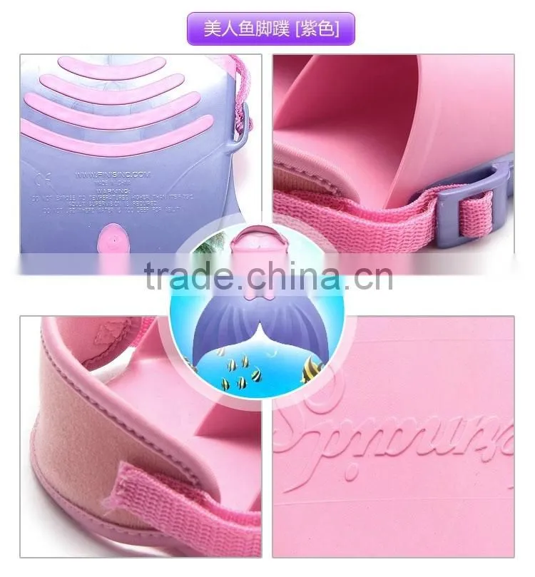 Hot sale mermaid tail for swim kids swim flippers swim fins