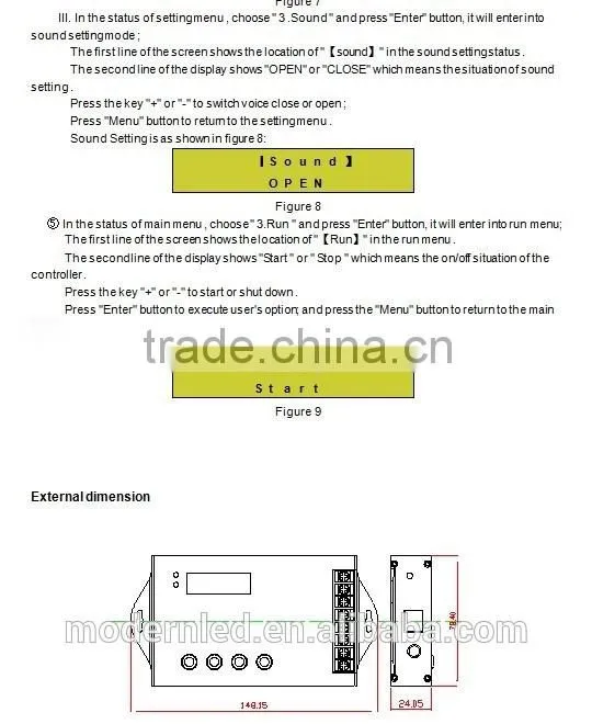 good price led controller tc420 for led strip etc