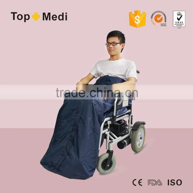 Wheelchair Accessories Zip Foot Leg Cover Keep Warm Clothes Lining Waterproof Wheelchair Cosy