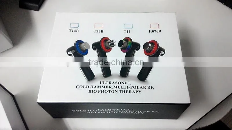 portable handled skin massage ultrasound cool hammer home use AYJ-T14B