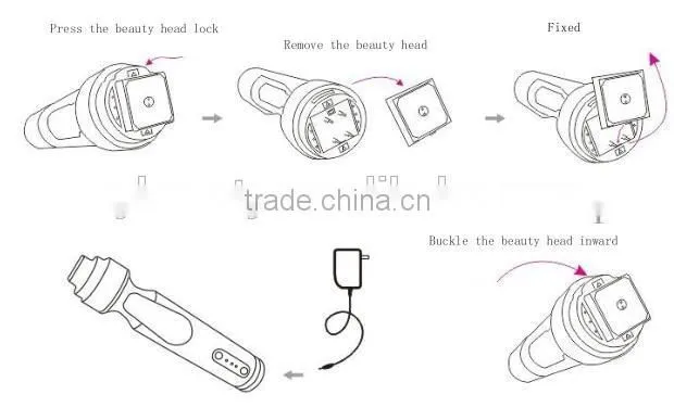 AYJ-M08 home use microneedle fractional rf, double chin removal machine