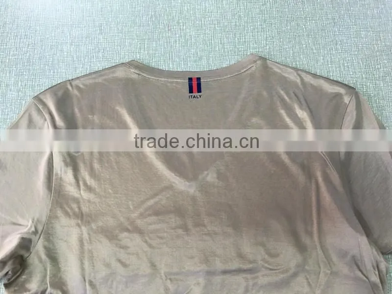 60%lyocell 40%cotton men's t-shirt