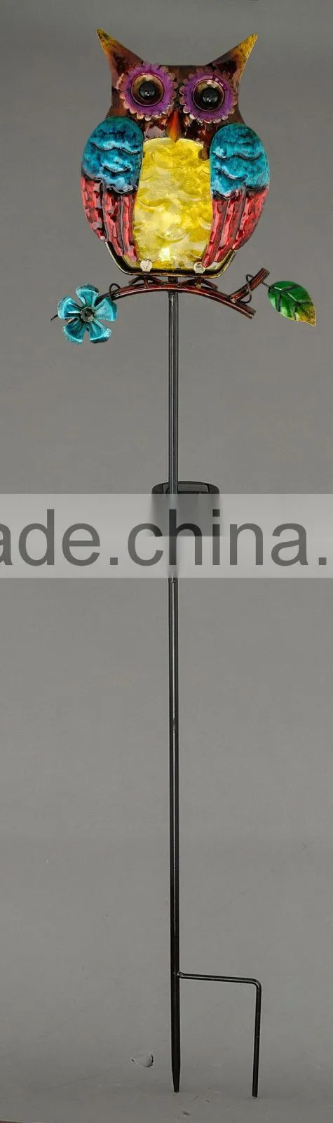 led lighting owl stake light, colorful china led lighting, Garden Decoration china led lighting