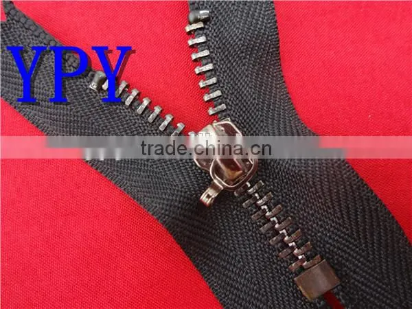 4#short metal zippers for garment pocket