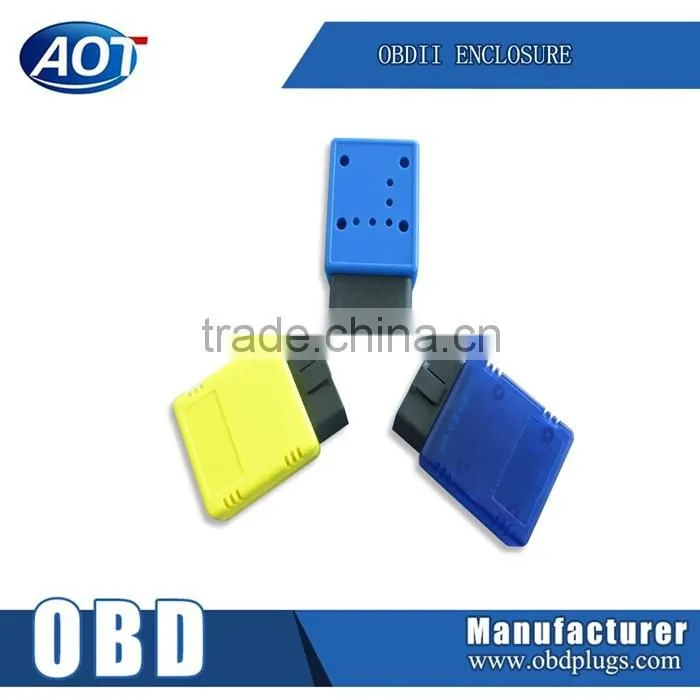 Wholesale Price White Plastic Material OBD2 Case for GPS Tracker